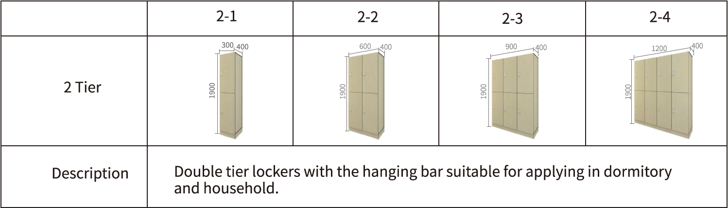 Double Tier Locker
