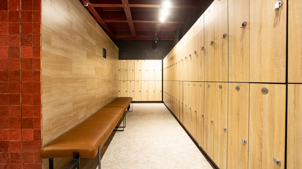plywood lockers